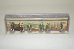 Ho Scale People Figures Set Merten 2120 Hunters Carrying Killed Game. Fixed Price $6.00.