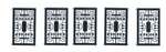 Blma Atlas Modern Emd Cut Levers 5 Pair With Mounting Brackets 62. Fixed Price $11.98.