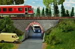 Faller Ho Scale Building/structure Kit Stone Arch Railroad Bridge Pre-weathered. Fixed Price $37.99.