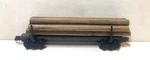 Micro-trains Scale 40' Modern Log Car With Uprights And Load 114 00 090. Fixed Price $29.99.