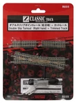 Rokuhan R035 Z Gauge Double Slip Point Right Branch With Cut Rails New. Fixed Price $69.21.