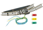 Rklin Electric Left Curved Turnout Radius 195 Mm 7-11/16". Fixed Price $57.99.