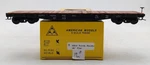 American Models 6014 Scale Northern Pacific 46' Flatcar #62129 Ln/box. Fixed Price $37.99.