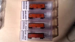 4PC Lot - Scale Pennzee Atsf 40' Steel Box Reefer Cars Marklin Train Nib. Fixed Price $225.00.