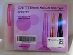 Cositte Electric Nail Drill Usb Type - Pink. Fixed Price $14.39.
