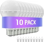 Rechargeable Emergency Light Bulbs 10-PACK, 1200MAH, Usb, For Outage & Camping. Fixed Price $21.88.