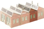 Piko 62007 G Scale Loco Shed Extension For 62001 Kit. Fixed Price $131.99.