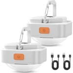 Rechargeable Camping Lights FLY2SKY White Tent Mini Pcs,. Fixed Price $19.30.