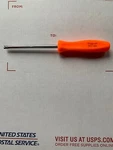 Snap-on Tire Valve Core Remover/installer Tool. Orange Handle. Fixed Price $23.50.