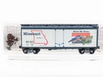 Scale Micro-trains Mtl 21373 Mo Missouri State 40' Plug Door Box Car #1821. Fixed Price $19.95.