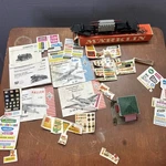 Lot Of Vintage Faller Marklin Ho Scale Stickers Manuals Train Coke Stand. Fixed Price $149.99.