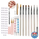 Neutechno 65PCS Nail Art Tools Set Professional 7PCS Brushes And 2PCS. Fixed Price $10.07.