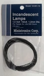 Miniatronics 18-001-10 Volt 15MA 1.2 Mm Dia. Incandescent Lamps (pack Of 10). Fixed Price $11.89.