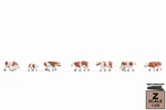 Noch 44251 Z Cows, Brown-white. Fixed Price $14.28.