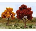 Jtt Scenery Products Super Scenic Trees: Deciduous 4"-5" Autumn 4/PK 0592133. Fixed Price $12.14.