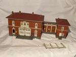 Vintage Ho Scale Kibri Z203 Train Station Building Layout Diorama. Fixed Price $30.00.