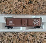 Z Scale 13619-2 50' Standard Box, Chicago, Burlington & Quincy, Micro-trains. Fixed Price $22.99.