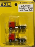 Scale American Line Azl 96202 Cab-over Truck With Crew -pack. Fixed Price $46.00.