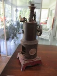 Ernst Plank Toy Steam Engine Nuremburg Germany 1866-1935 Vertical. Fixed Price $382.50.
