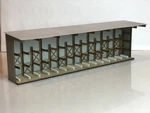 Ho Scale Kit L-shed Lumber Yard Storage Building Wood Loads Laser Cut. Fixed Price $40.99.