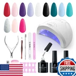 Sunuv Gel Nail Polish Kit Light 23 Pcs Four Season 12 Colors. Fixed Price $79.02.