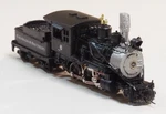 Mtl Brass Steam Locomotive 2-6-0 Colorado & Southern Scale N- NN3 Z-track #6. Fixed Price $1948.70.