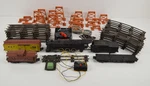 1950S American Flyer Train Set 283 Locomotive & Tender Katy Car Track Trestles. Fixed Price $134.99.