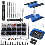 Epinon Rc Car Repair Work Stand Tool Set 360 Degree Rotation Blue. Fixed Price $57.11.