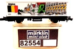 Z Scale Marklin Mini-club 82554 "belgium" Special Edition Container Car. Fixed Price $24.95.