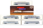 Marklin Mini-club Z 8760 8761 8762 8763 8765 8862 Us Amtrak Set Type F7. Fixed Price $490.00.
