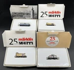 Set Of 4 Marklin Z Gauge Nurnberg Toy Trains Goppingen + - New Boxes. Fixed Price $79.95.