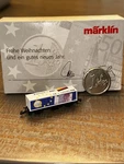 Marklin Z Scale -christmas Car Celebrating Joining Euro Plus Coin- New. Fixed Price $35.80.