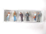 1:72 Scale Preiser # 72401 Six Airport Passenger Figures ( With Man Cane). Fixed Price $25.95.