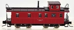 Z Scale Marklin Mini-club 81466 Cbq Caboose (mtl Couplers). Fixed Price $69.95.