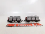 M Rklin H0 Ac 2X 4614 Goods Rail Road Container Car Von Haus Zu Db #DT111-0, 5. Fixed Price $69.15.