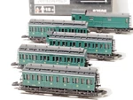 87506 Marklin Z-scale Sncb Belgian Rr Old Era 3 Axle Car Set, Close Couplers. Fixed Price $299.95.