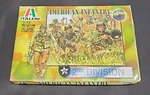 Italeri 6046. American Infantry Second Division. Wwii. 1/72 Scale. Complete.. Fixed Price $19.95.