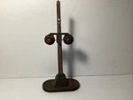 Vintage Lionel Train No. 154 Rr Crossing Light 1:48 Scale Needs Restoring S4. Fixed Price $12.00.