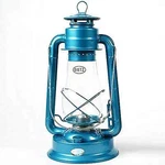 Dietz #80 Blizzard Hurricane Oil Lamp Burning Lantern Blue. Fixed Price $50.20.