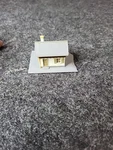 Faller Z 282730 Rail Road Crossing Gate Keeper House Fully Assembled. Fixed Price $19.99.