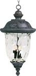 Maxim 40428WG Bronze Carriage House 28" 3-LIGHT Vivex Pendant. Fixed Price $421.20.
