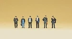 Z Scale Gauge Preiser Six Dock / Industrial Worker Figures # 88530. Fixed Price $16.95.