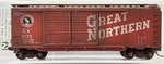 Scale Micro-trains 023442350 Great Northern 40 Box Car Gn #3755 Weathered. Fixed Price $24.00.