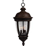 Maxim Knob Hill Cast 3-LIGHT Outdoor Hanging Lantern Sienna 3468CDSE. Fixed Price $403.20.