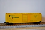 Kadee Micro-trains 31011 50' Single Door Box Car, Illinois Terminal, Scale. Fixed Price $11.98.