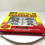Micro-trains Line Santa Fe Desktop Railroad Kit Set Z Scale Magne-matic 1998. Fixed Price $594.99.