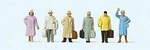 Preiser 14117 Ho Scale Travellers Era Iii PKG(6). Fixed Price $15.99.