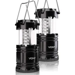 Vont 2 Pack Led Camping Lantern Portable Survival Kits Hurricane, Emergency. Fixed Price $22.49.