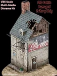1/35 Scale 2 Story European Urban House Dwelling Building Diorama Model Kit 8845. Fixed Price $39.90.