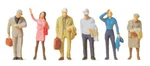 Ho Scale Preiser Figures 14088 Waiting Passengers With Woman Waving Goodbye. Fixed Price $12.65.